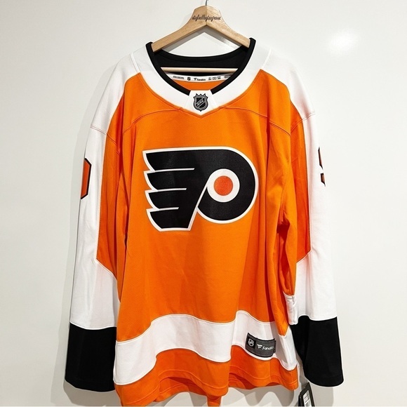 NWT Men's Philadelphia Flyers Ivan Provorov Branded Home Breakaway Jersey - Picture 5 of 8